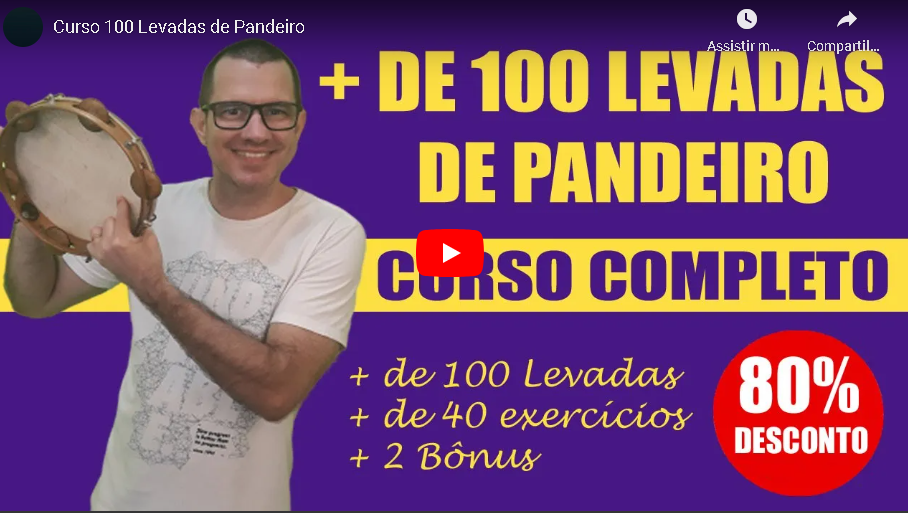 100 levadas de pandeiro